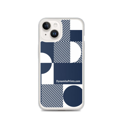 Navy Geometric iPhone® Case - Trump Tees