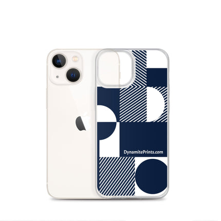 Navy Geometric iPhone® Case - Trump Tees