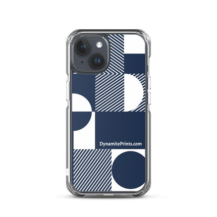 Navy Geometric iPhone® Case - Trump Tees