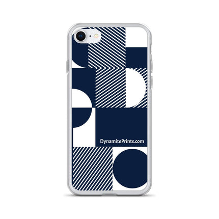 Navy Geometric iPhone® Case - Trump Tees