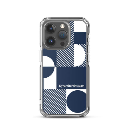 Navy Geometric iPhone® Case - Trump Tees