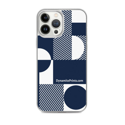 Navy Geometric iPhone® Case - Trump Tees