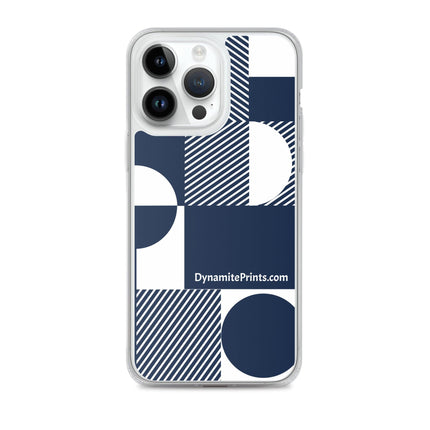 Navy Geometric iPhone® Case - Trump Tees