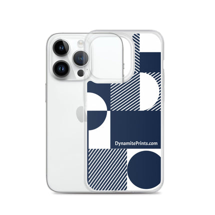 Navy Geometric iPhone® Case - Trump Tees