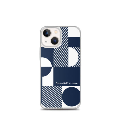 Navy Geometric iPhone® Case - Trump Tees