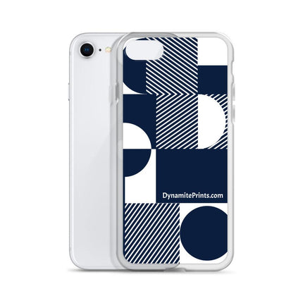 Navy Geometric iPhone® Case - Trump Tees