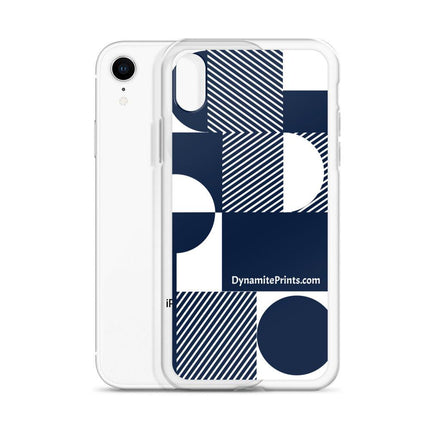 Navy Geometric iPhone® Case - Trump Tees