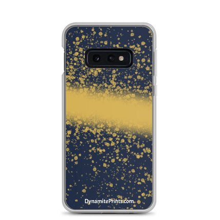 Navy & Gold Splatter Clear Case for Samsung® - Trump Tees