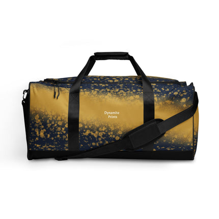 Navy & Gold Splatter Duffle bag - Trump Tees