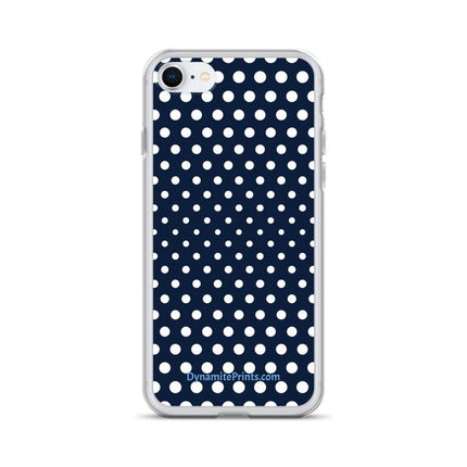 Navy & White Dots iPhone® Case - Trump Tees