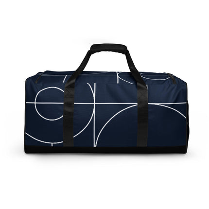 Navy & White Duffle bag - Trump Tees