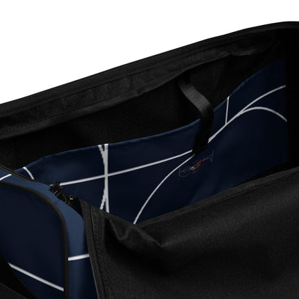 Navy & White Duffle bag - Trump Tees