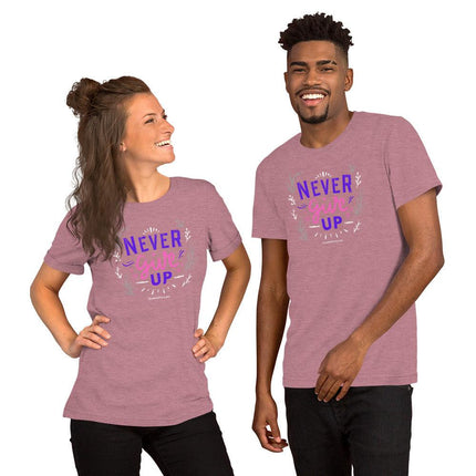 Never Give Up T-Shirt - Trump Tees