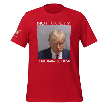 Not Guilty Trump 2024 T-Shirt - Trump Tees