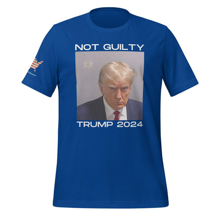 Not Guilty Trump 2024 T-Shirt - Trump Tees