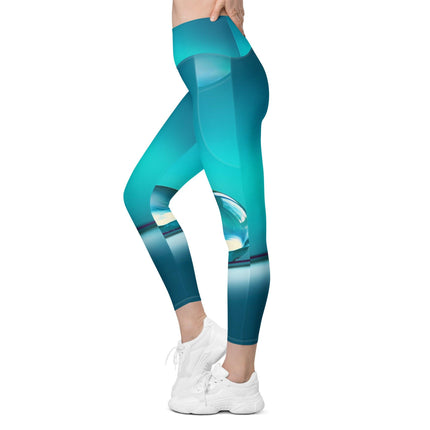 Ocean Leggings With Pockets - Trump Tees