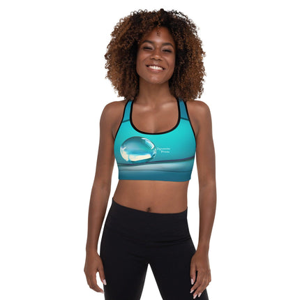 Ocean Padded Sports Bra - Trump Tees