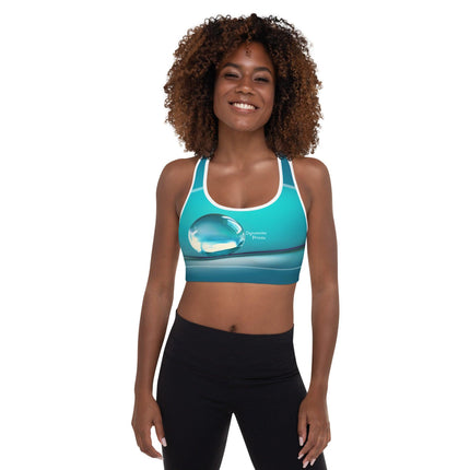 Ocean Padded Sports Bra - Trump Tees