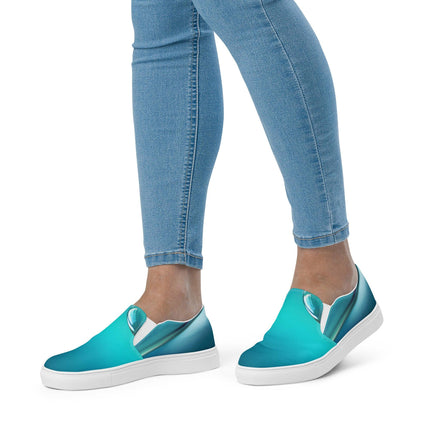 Ocean Women’s slip - on canvas shoes - Trump Tees