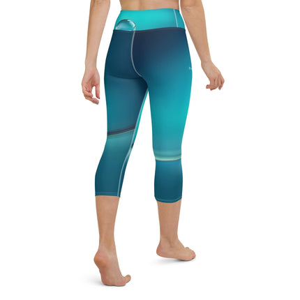 Ocean Women's Yoga Capri Leggings - Trump Tees