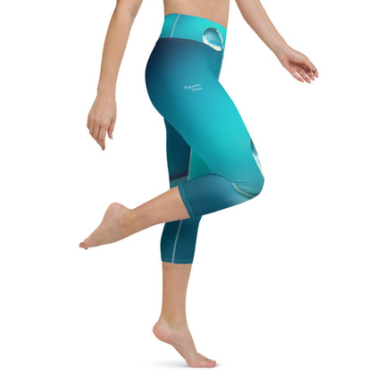 Ocean Women's Yoga Capri Leggings - Trump Tees