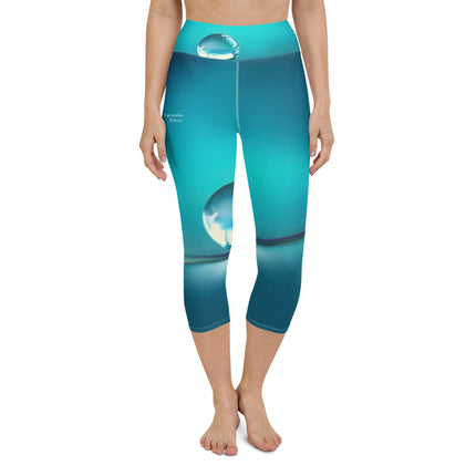 Ocean Women's Yoga Capri Leggings - Trump Tees