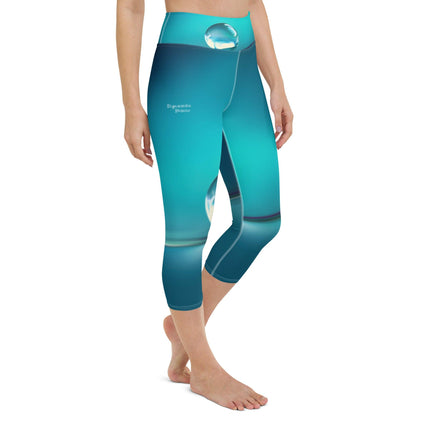 Ocean Women's Yoga Capri Leggings - Trump Tees