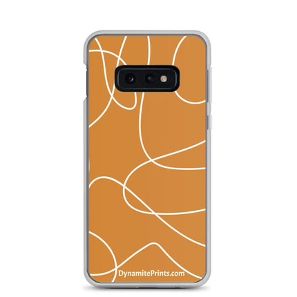 One Line Gold Clear Case for Samsung® - Trump Tees