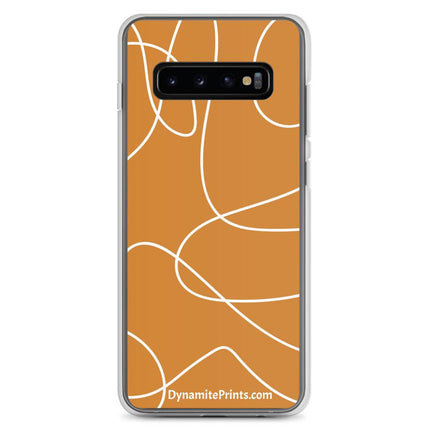 One Line Gold Clear Case for Samsung® - Trump Tees