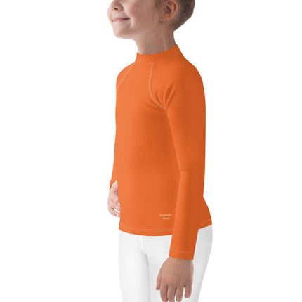 Orange Kids Rash Guard - Trump Tees