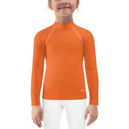 Orange Kids Rash Guard - Trump Tees