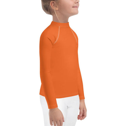 Orange Kids Rash Guard - Trump Tees