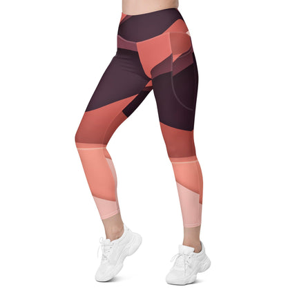 Peachy Keen Leggings With Pockets - Trump Tees