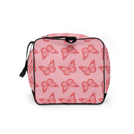 Pink Butterfly Duffle bag - Trump Tees