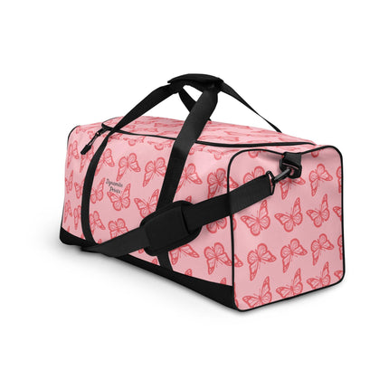 Pink Butterfly Duffle bag - Trump Tees