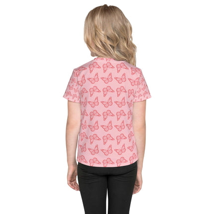 Pink Butterfly Kids Shirt - Trump Tees