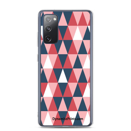 Pink Geometric Clear Case for Samsung® - Trump Tees