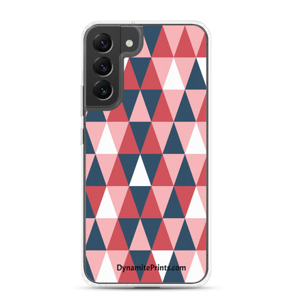 Pink Geometric Clear Case for Samsung® - Trump Tees