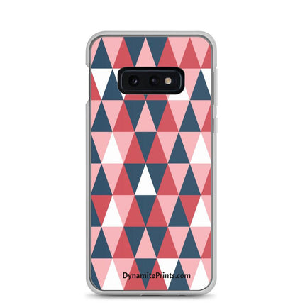 Pink Geometric Clear Case for Samsung® - Trump Tees