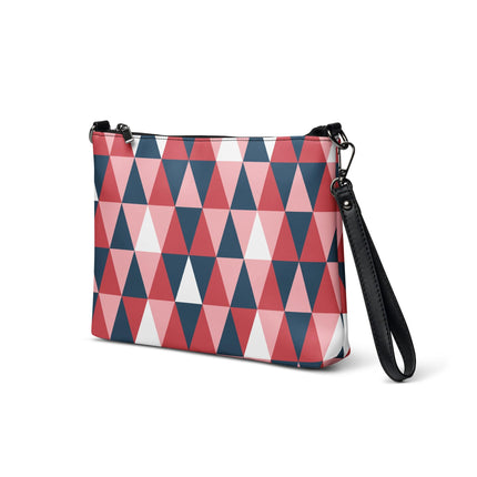 Pink Geometric Crossbody Bag - Trump Tees