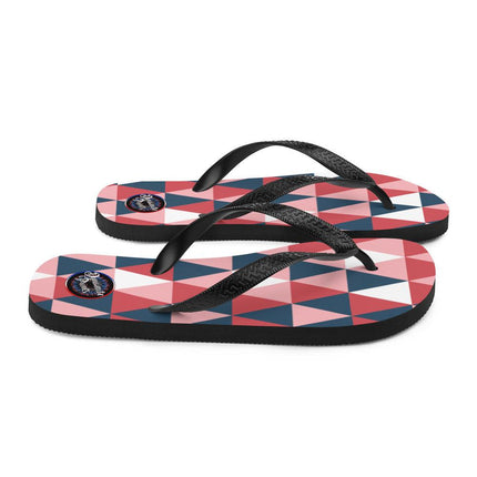 Pink Geometric Flip - Flops - Trump Tees