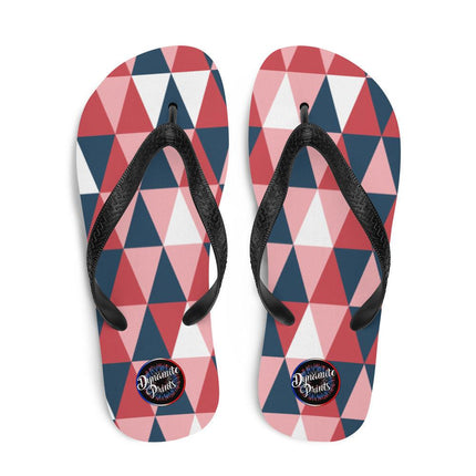 Pink Geometric Flip - Flops - Trump Tees