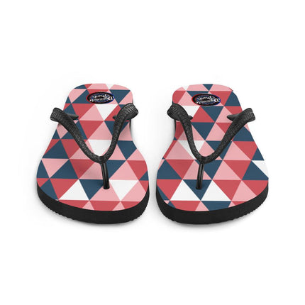 Pink Geometric Flip - Flops - Trump Tees