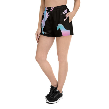 Pink Horse Women’s Athletic Shorts - Trump Tees