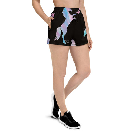 Pink Horse Women’s Athletic Shorts - Trump Tees