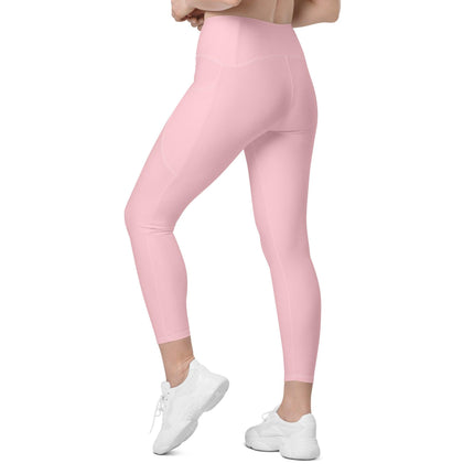 Pink Leggings With Pockets - Trump Tees