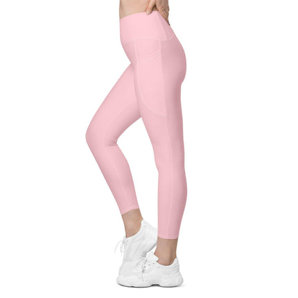 Pink Leggings With Pockets - Trump Tees