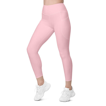 Pink Leggings With Pockets - Trump Tees