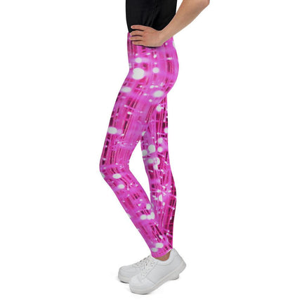 Pink Lights Youth Leggings - Trump Tees