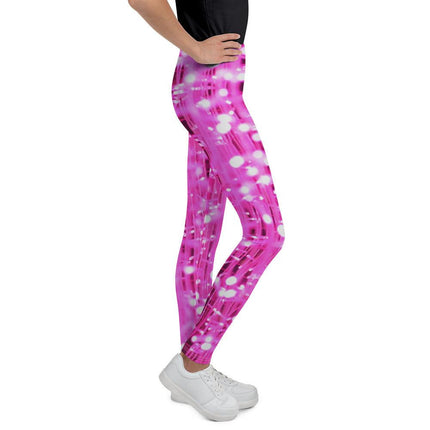 Pink Lights Youth Leggings - Trump Tees